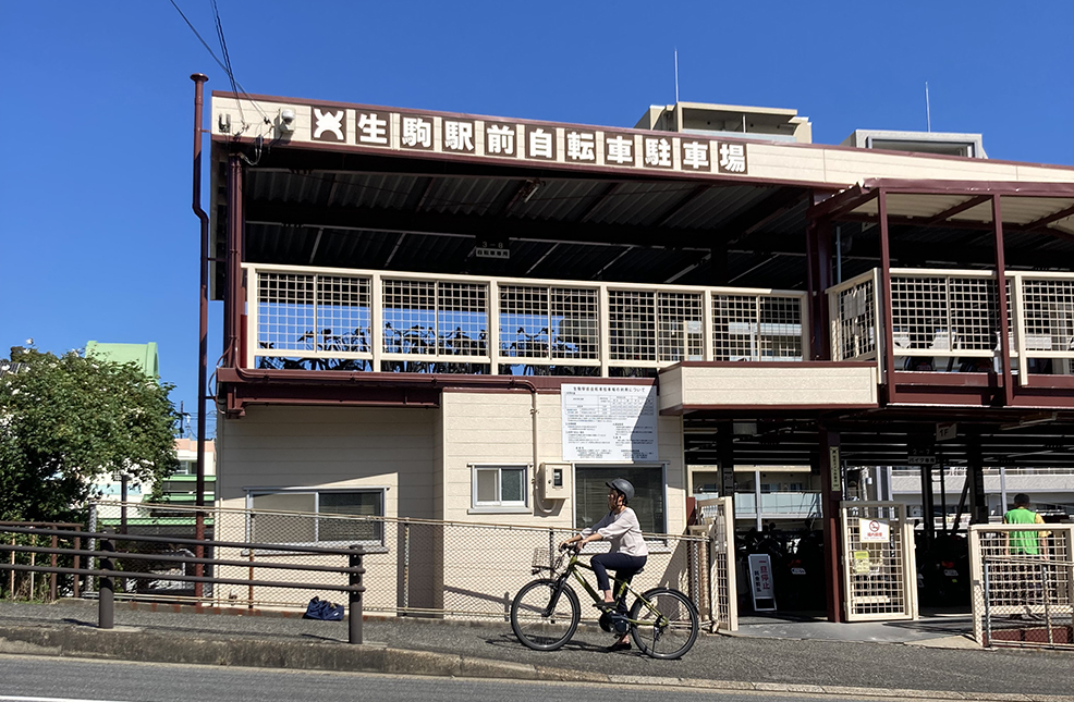 生駒駅前自転車駐輪場