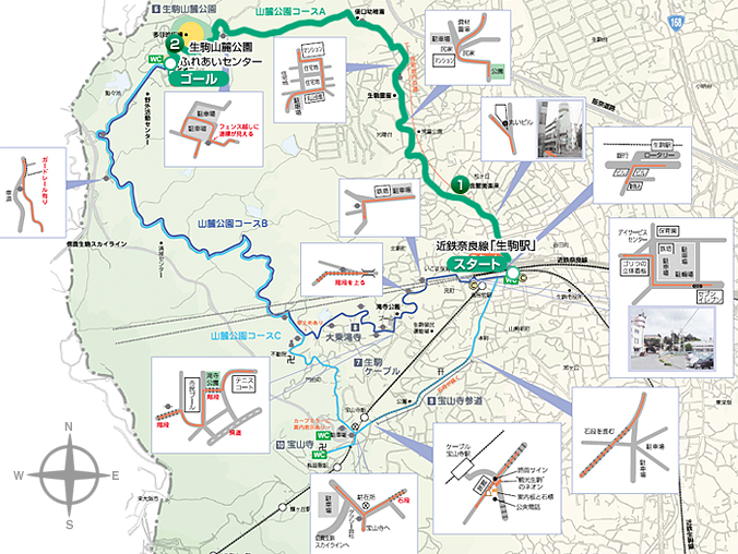 生駒市ハイキングコース